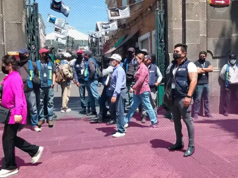 Ambulantes en Puebla capital.