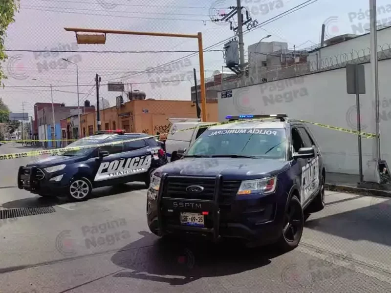 Atropellada en la colonia Santa María.