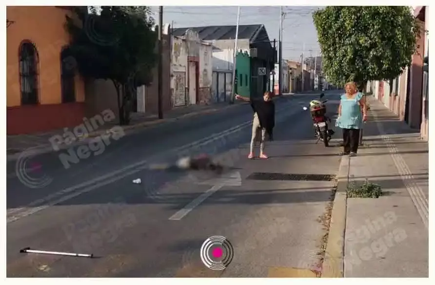 Atropellada en la colonia Santa María.