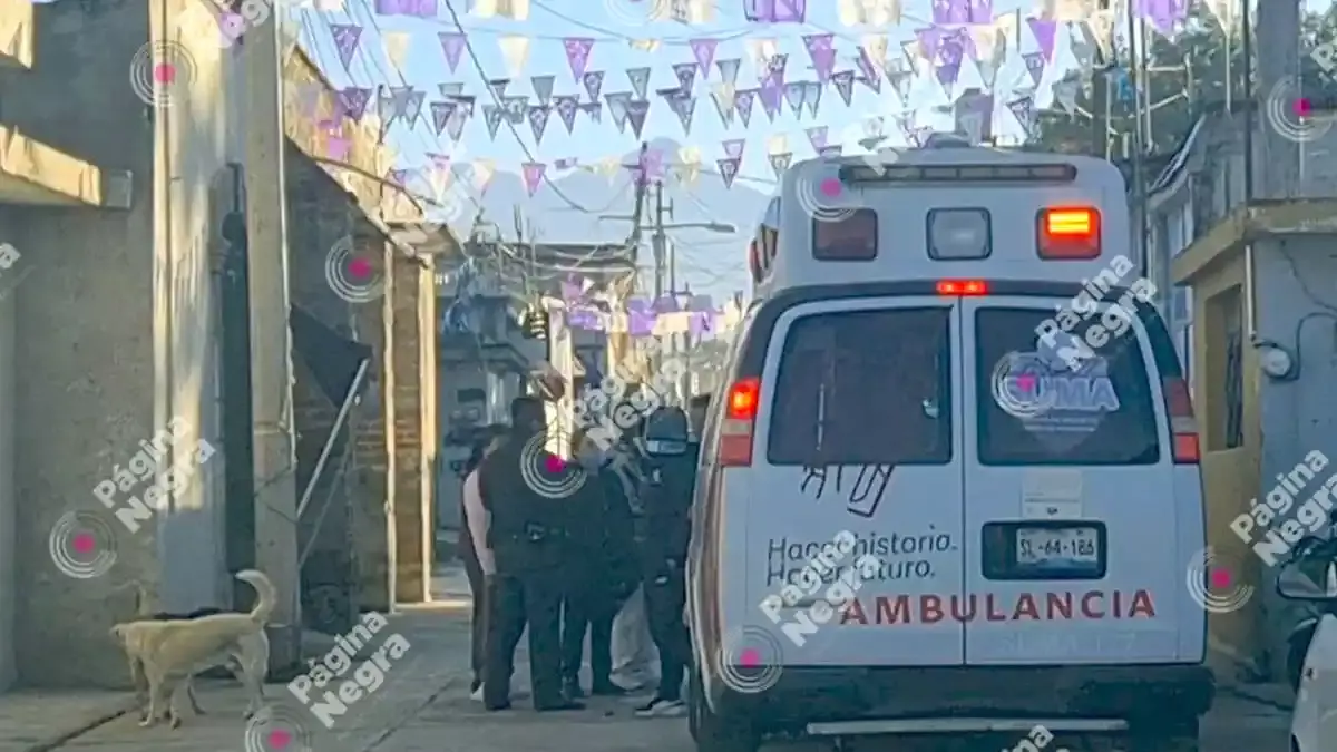 Balean a dos hombres en Xonacatepec.