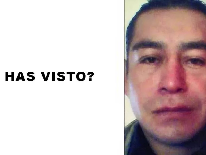 José Rico desapareció en la colonia Rosas del Tepeyac en Puebla.