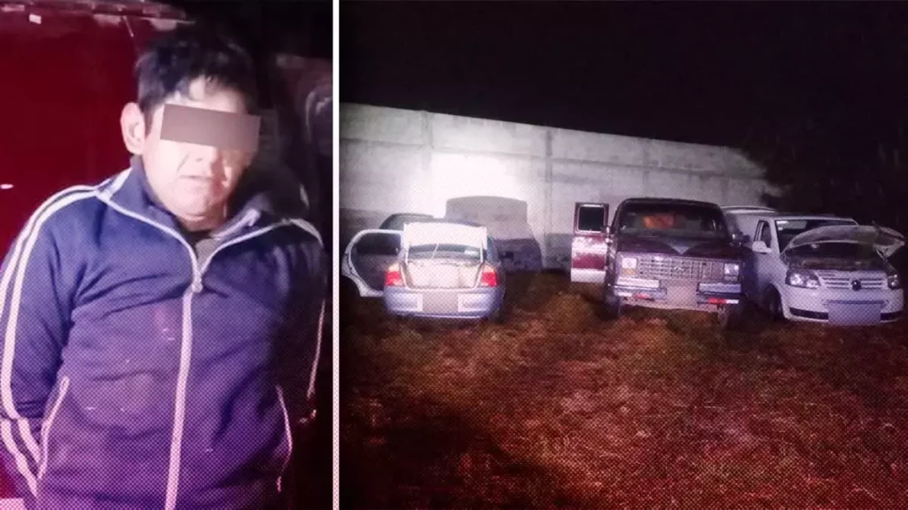 Integrante de “El Moquito” fue detenido en Ahuazotepec.