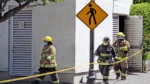 Fuga de gas en centro comercial.