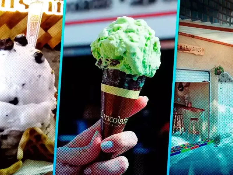 Helados exóticos en Puebla.