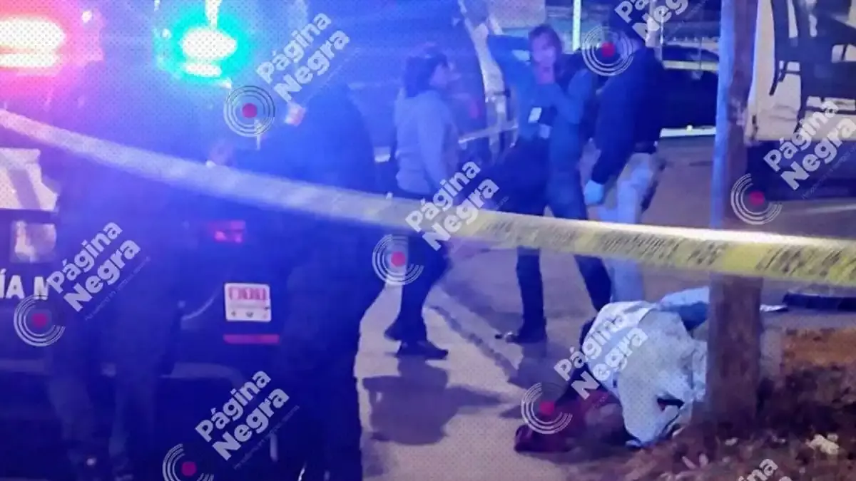 Indigente muere en Serviplaza Villa Frontera.