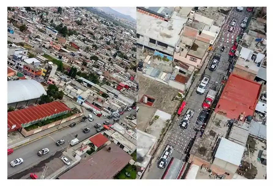 Realizan  operativo en Huejotzingo 