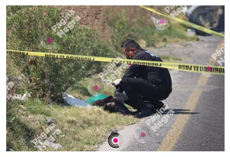 El cuerpo fue trasladado al Semefo y permanece en calidad de desconocido.