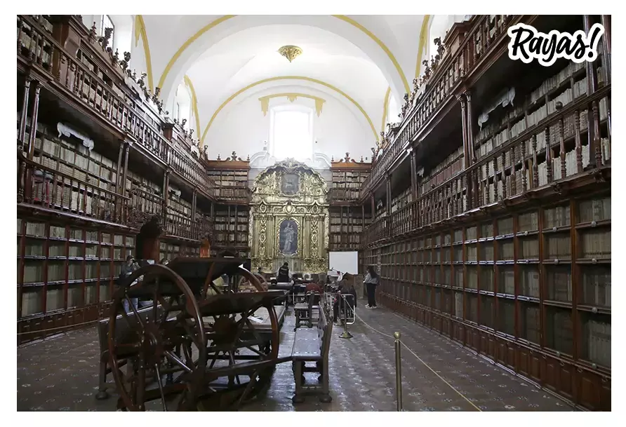 Esta biblioteca es considerada patrimonio cultural de la humanidad.