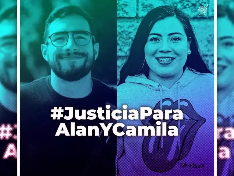 Amigos y familiares piden justicia para Alan y Camila vía redes sociales.