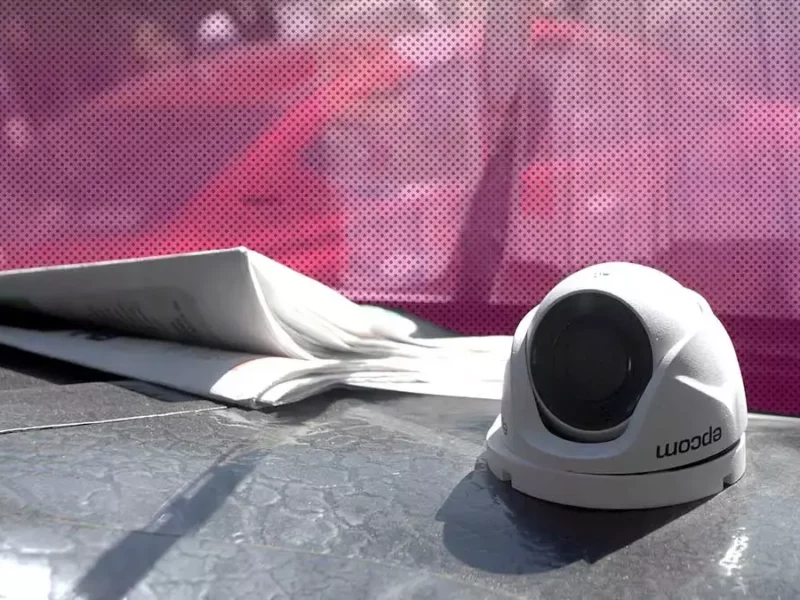 Cámaras en el transporte público.