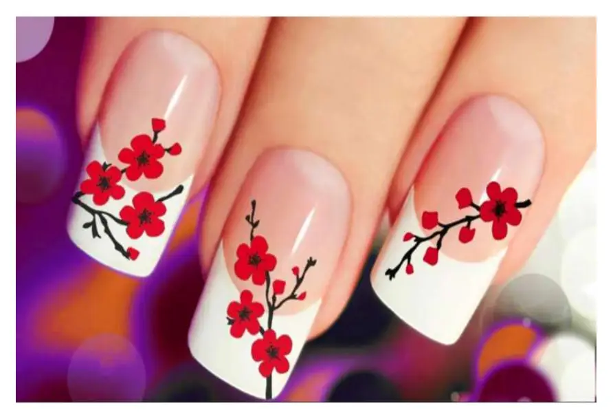 Nail art para uñas de colores
