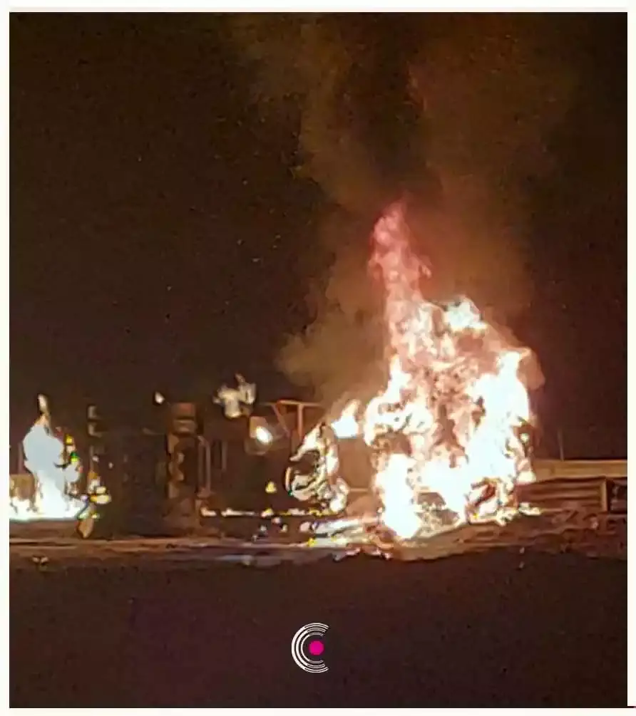 Accidente en la autopista Puebla-Orizaba.