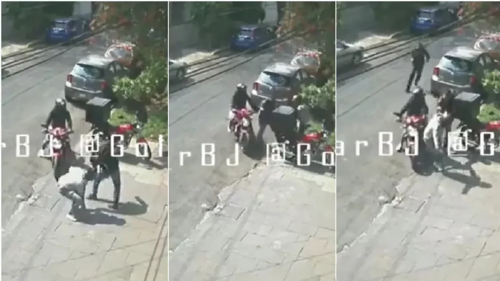Policías de  CDMX frustran asalto a repartidor