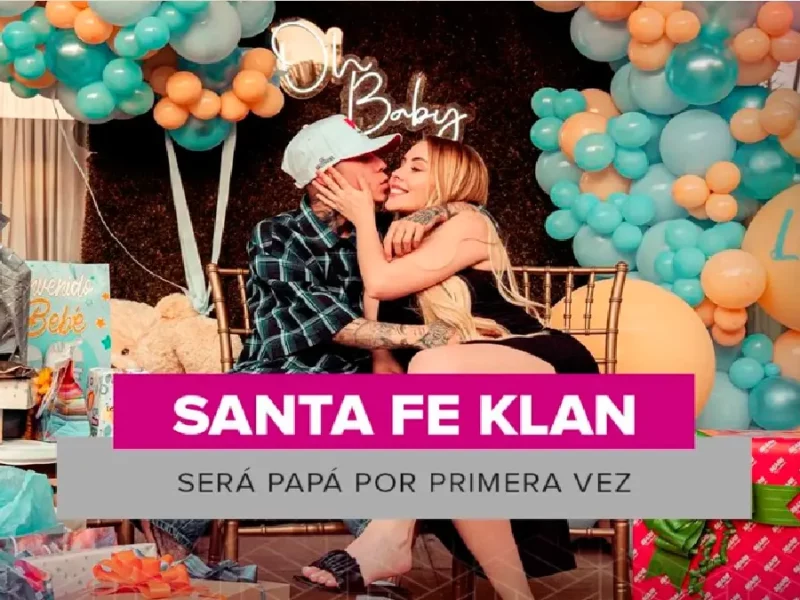 Anuncia Santa Fe Klan que junto con Maya Nazor serán papás