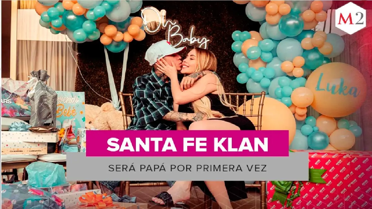 Anuncia Santa Fe Klan que junto con Maya Nazor serán papás