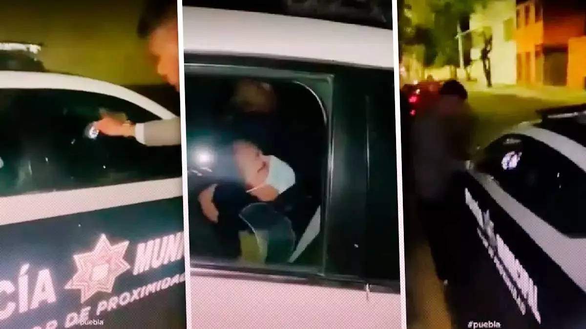 Cachan a policías durmiendo en TikTok
