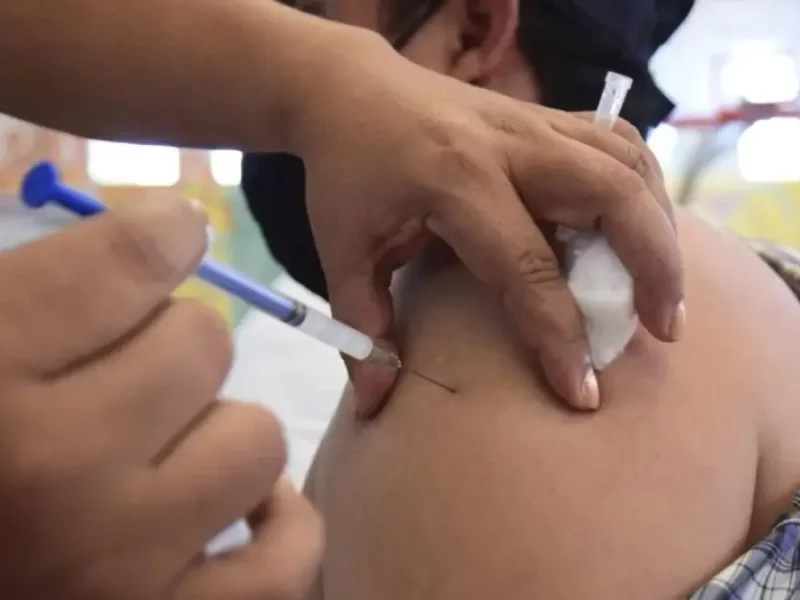 Vacunación anticovid en México.