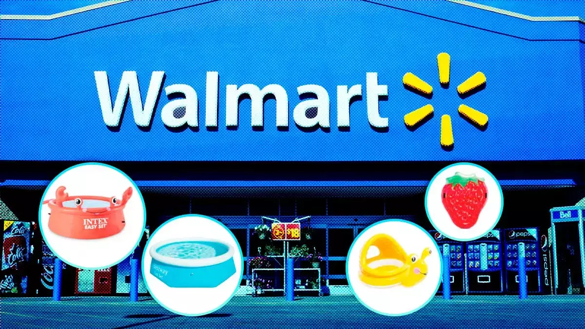 Albercas para el martes de frescura Walmart