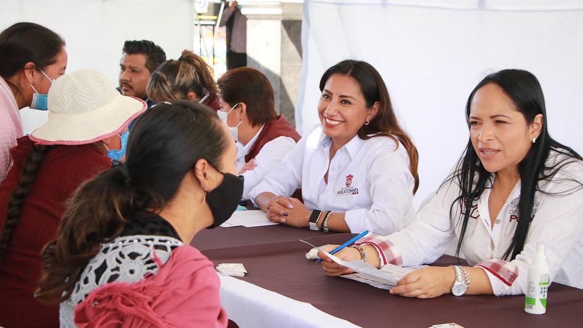 Angélica Alvarado y Liz Sánchez encabezan martes ciudadano en huejotzingo
