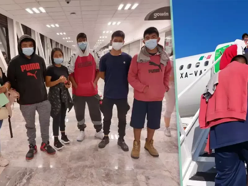 5 adolescentes de Huaquechula fueron deportados por Migración de Estados Unidos