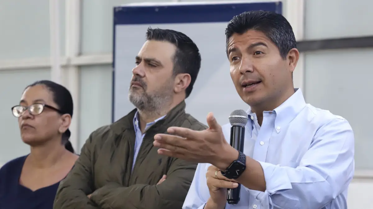 Eduardo Rivera, alcalde de Puebla.