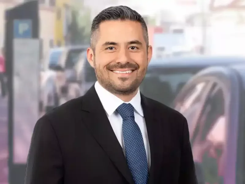 Adán Domínguez, gerente de la ciudad de Puebla.