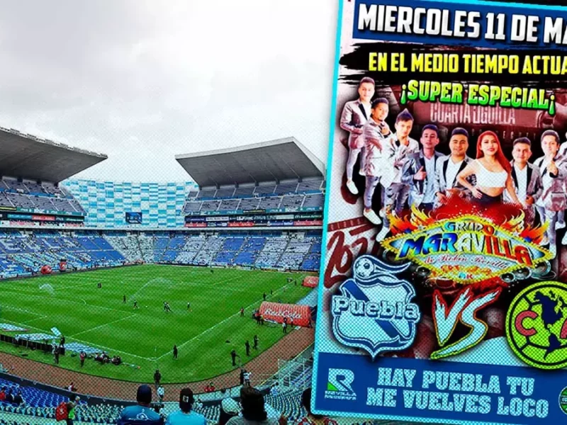 Al estilo del SB, Grupo Maravilla tocará en medio tiempo de Puebla vs América