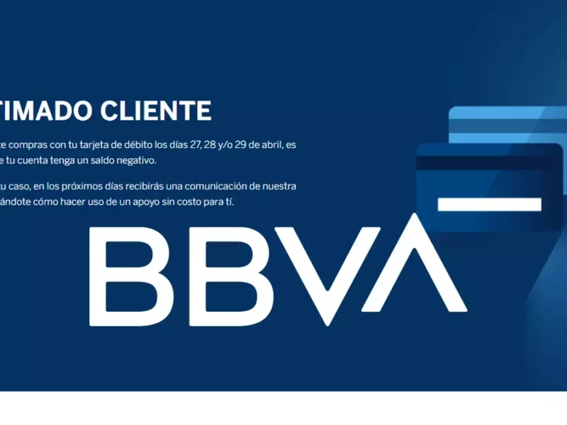 BBVA, institución financiera de México.