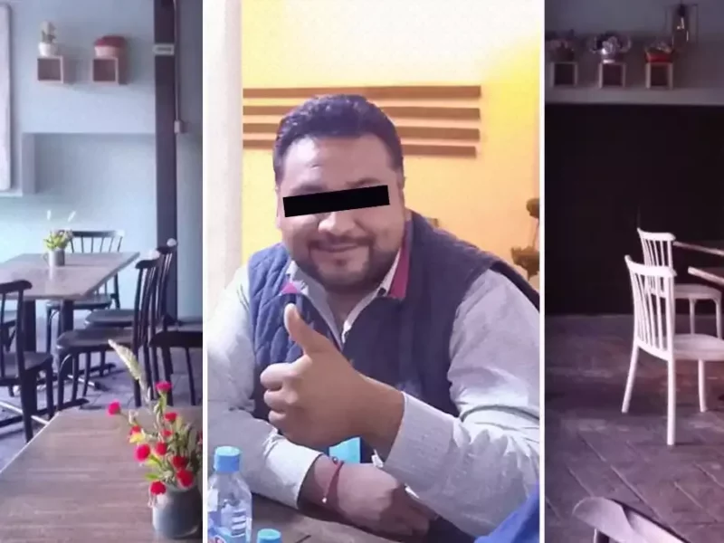 Balean a cliente del restaurante La Estación en San Martín.