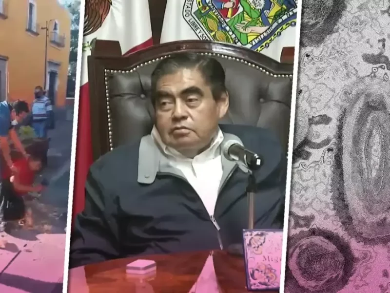 Miguel Barbosa, gobernador de Puebla.