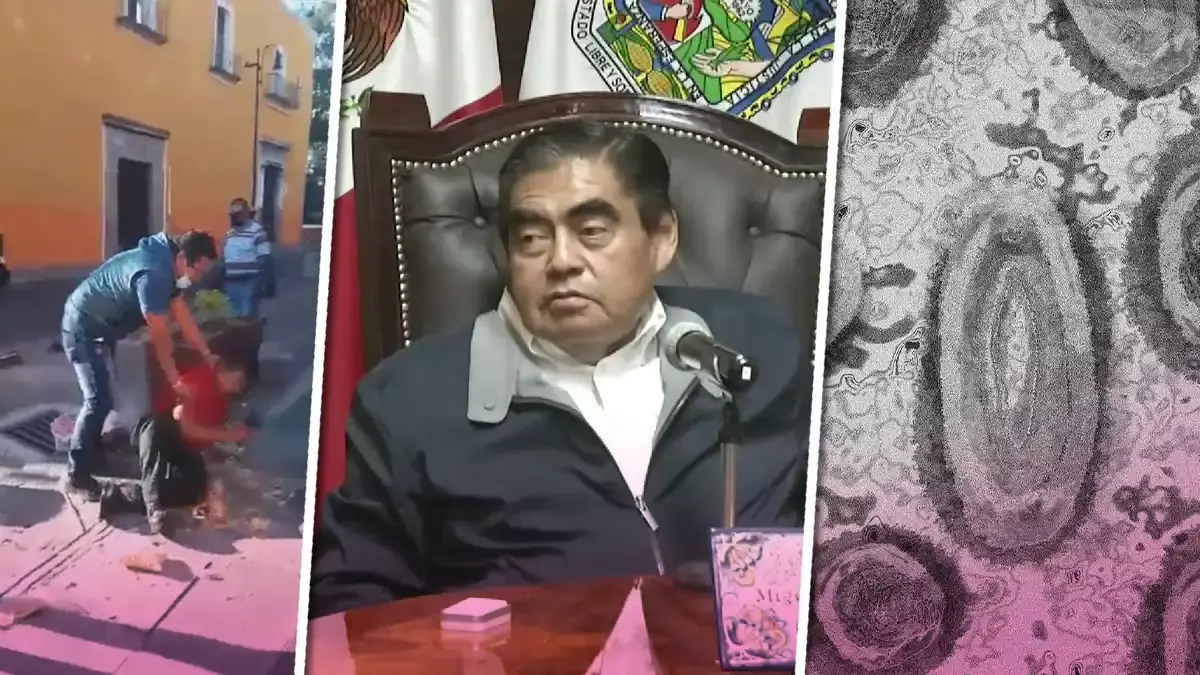 Miguel Barbosa, gobernador de Puebla.