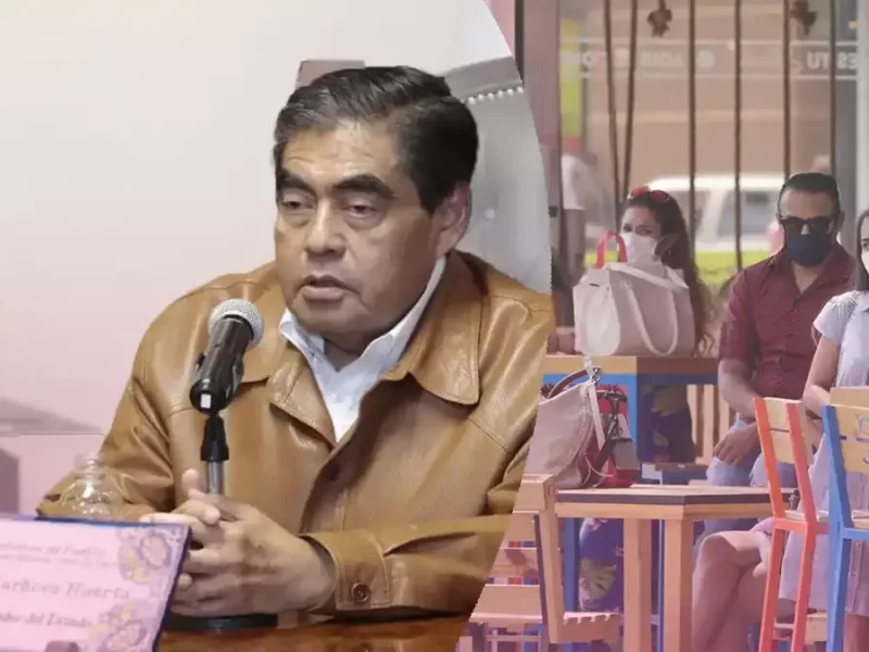 Miguel Barbosa, gobernador de Puebla.