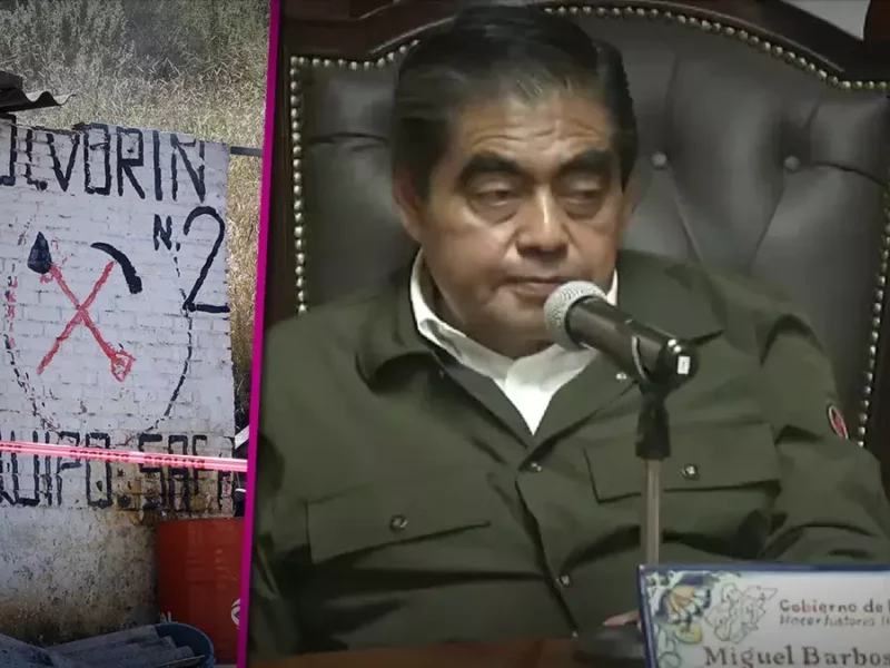 Miguel Barbosa, gobernador de Puebla.