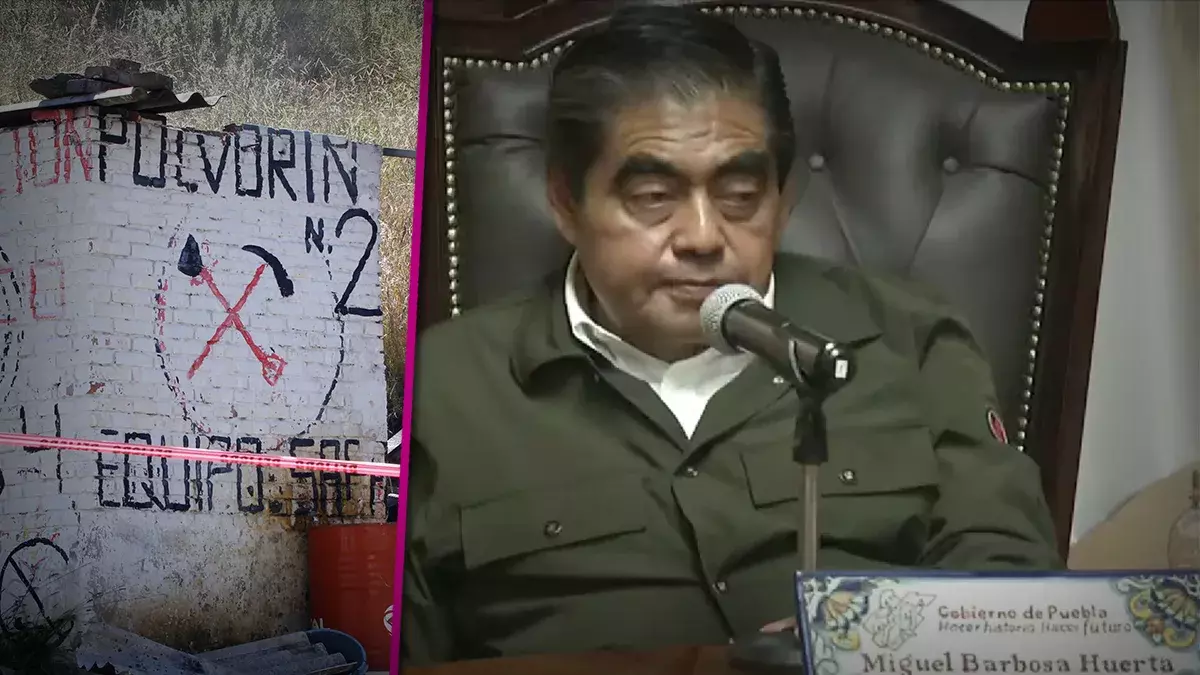 Miguel Barbosa, gobernador de Puebla.