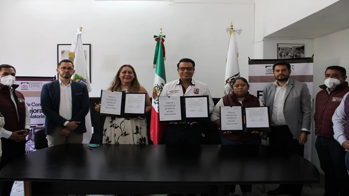 Convenio de colaboración en materia de Mejora Regulatoria con la Comisión.
