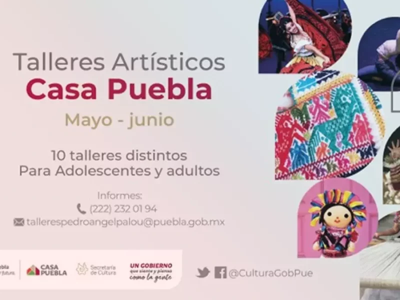 Casa Puebla y sus talleres.