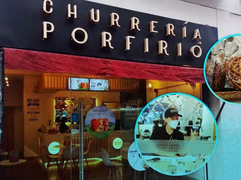 Churrería Porfirio de Puebla.