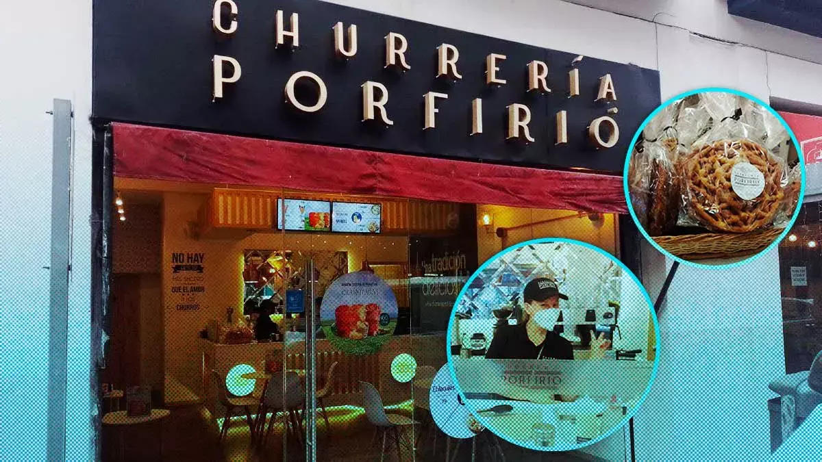 Churrería Porfirio de Puebla.