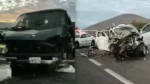 Accidente en la autopista Cuacnopalan-Oaxaca.
