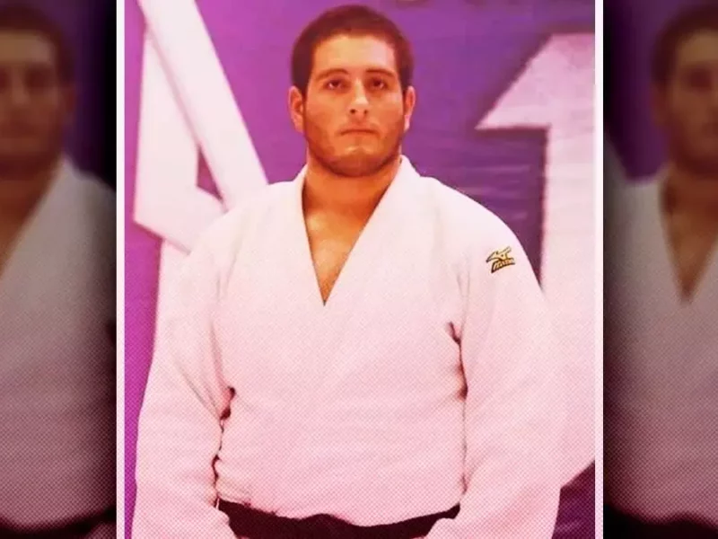 David Alejandro Gómez, judoca de la UdeG.