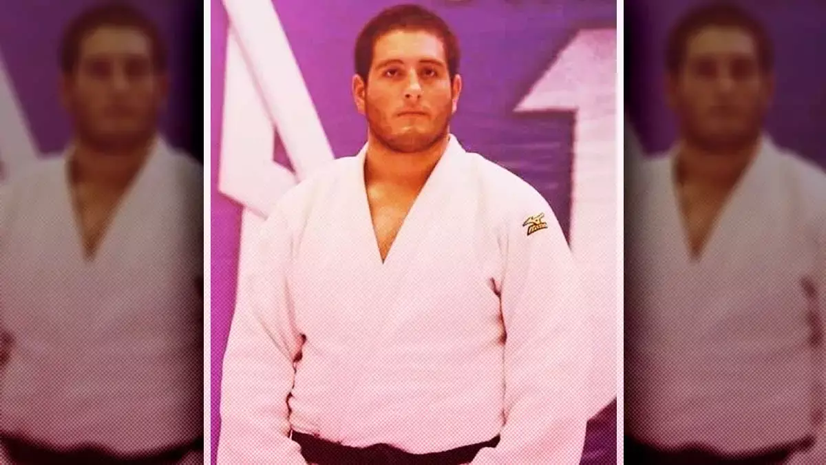 David Alejandro Gómez, judoca de la UdeG.