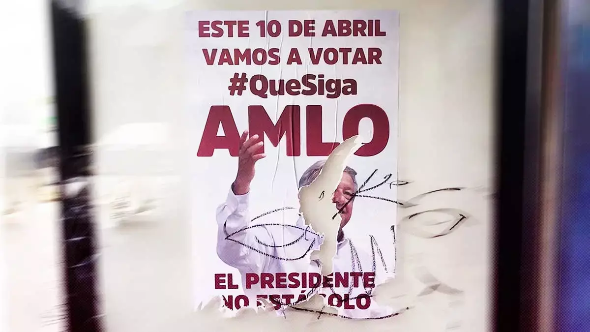 “Que siga la Democracia” dejó la propaganda de AMLO