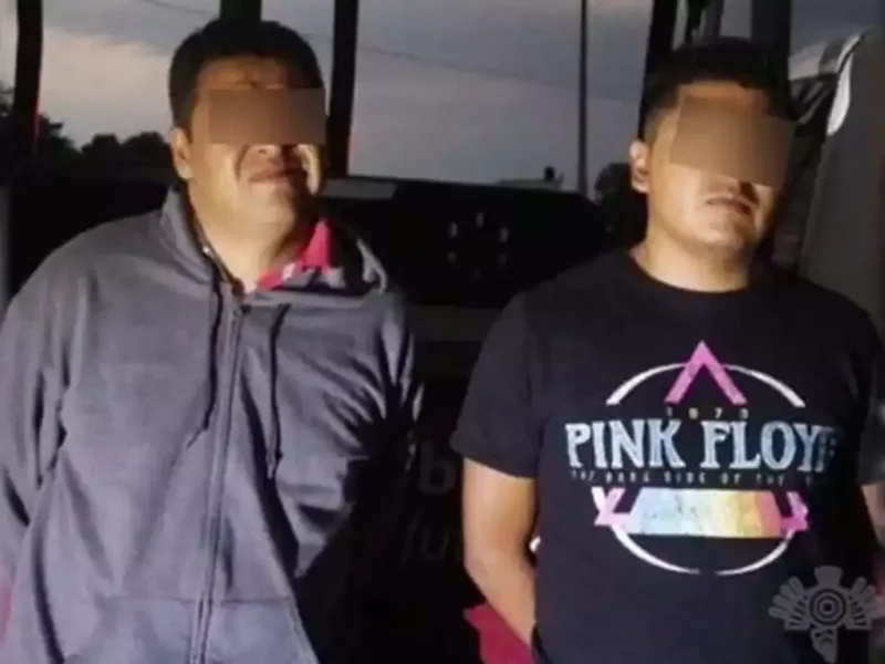 Detienen a dos hombres en Palmar de Bravo.