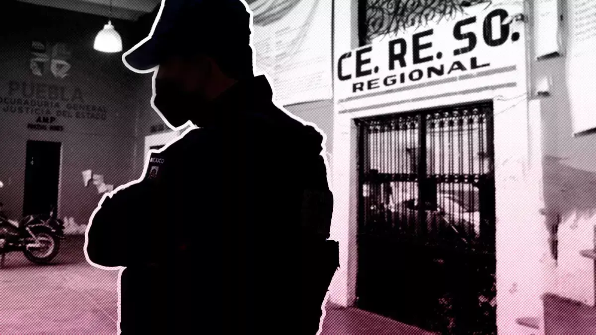 Detienen custodio en Cholula por querer meter droga al penal.