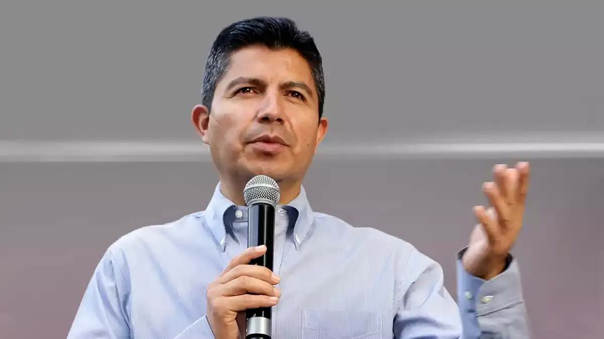 Eduardo Rivera, alcalde de Puebla.