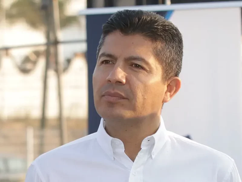 Eduardo Rivera, alcalde de Puebla.
