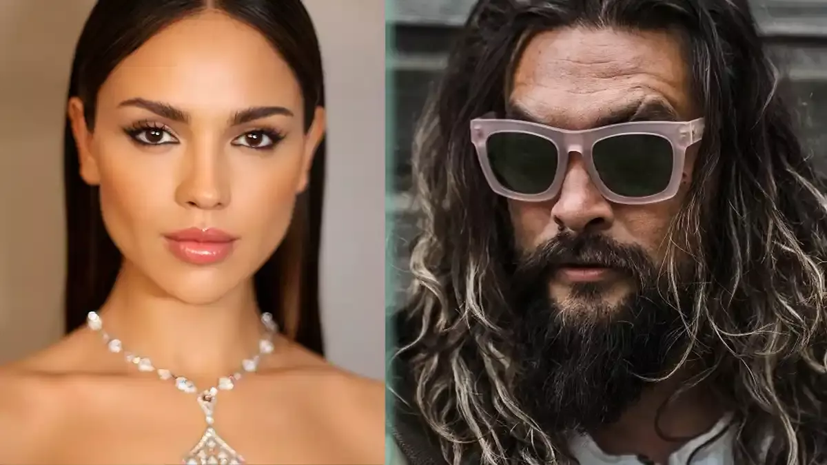 Eiza González y Jason Momoa.
