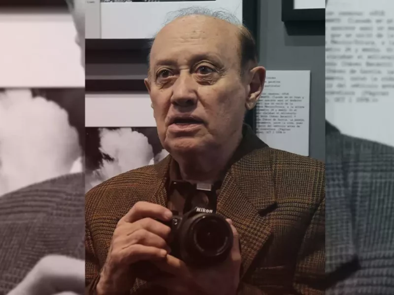 Enrique Metinides, fotoperiodista mexicano.