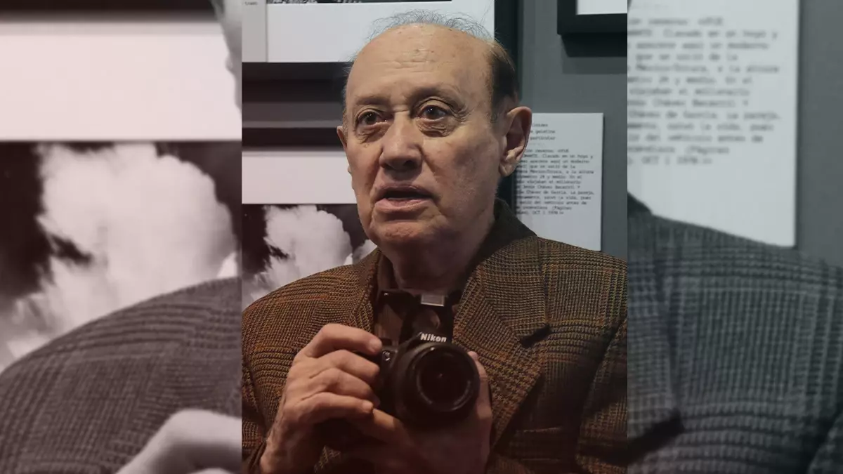 Enrique Metinides, fotoperiodista mexicano.
