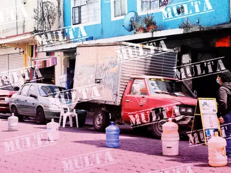 Estas son las multas que aplicarán a partir de este miércoles por apartar lugares en Puebla